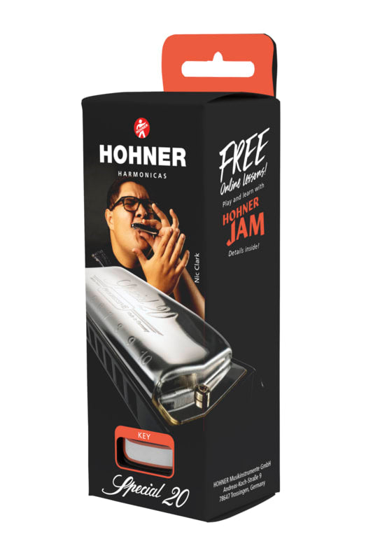 Hohner Special 20 Harmonica - Key of G -NEW