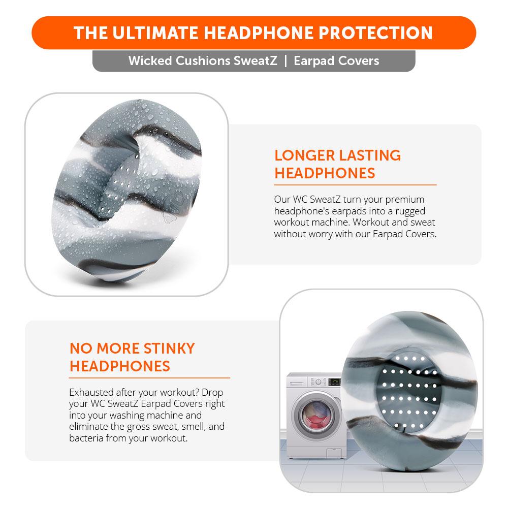 Beats Studio Sweat-Resistant Silicone Earpad Covers WC SweatZ Studio