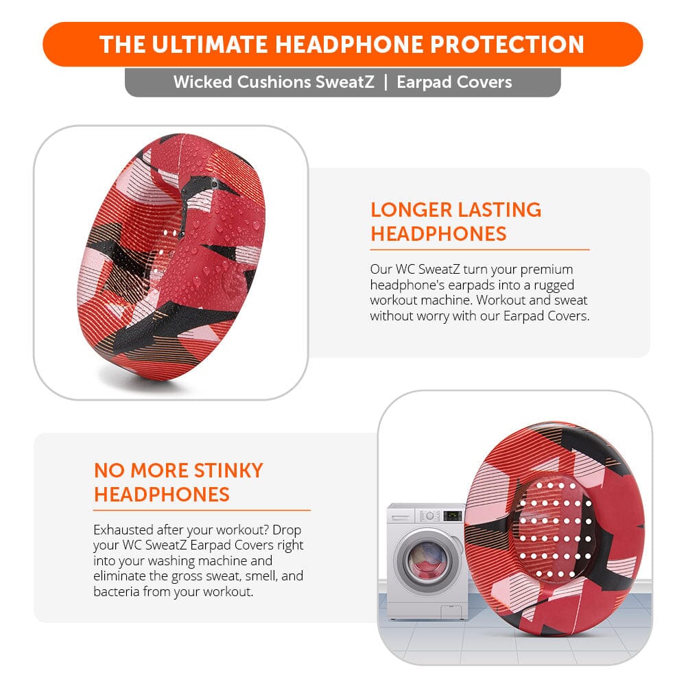 Beats Studio Sweat-Resistant Silicone Earpad Covers WC SweatZ Studio