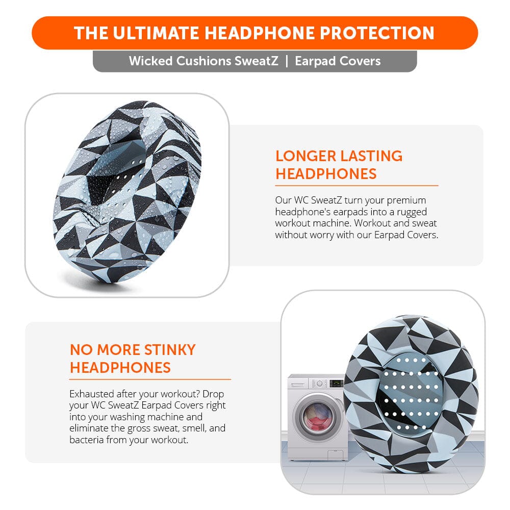 Beats Studio Sweat-Resistant Silicone Earpad Covers WC SweatZ Studio