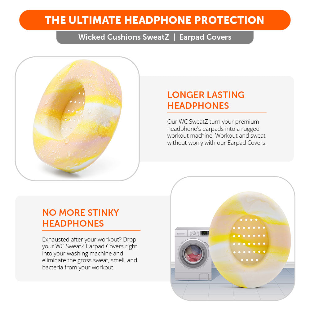 Beats Studio Sweat-Resistant Silicone Earpad Covers WC SweatZ Studio