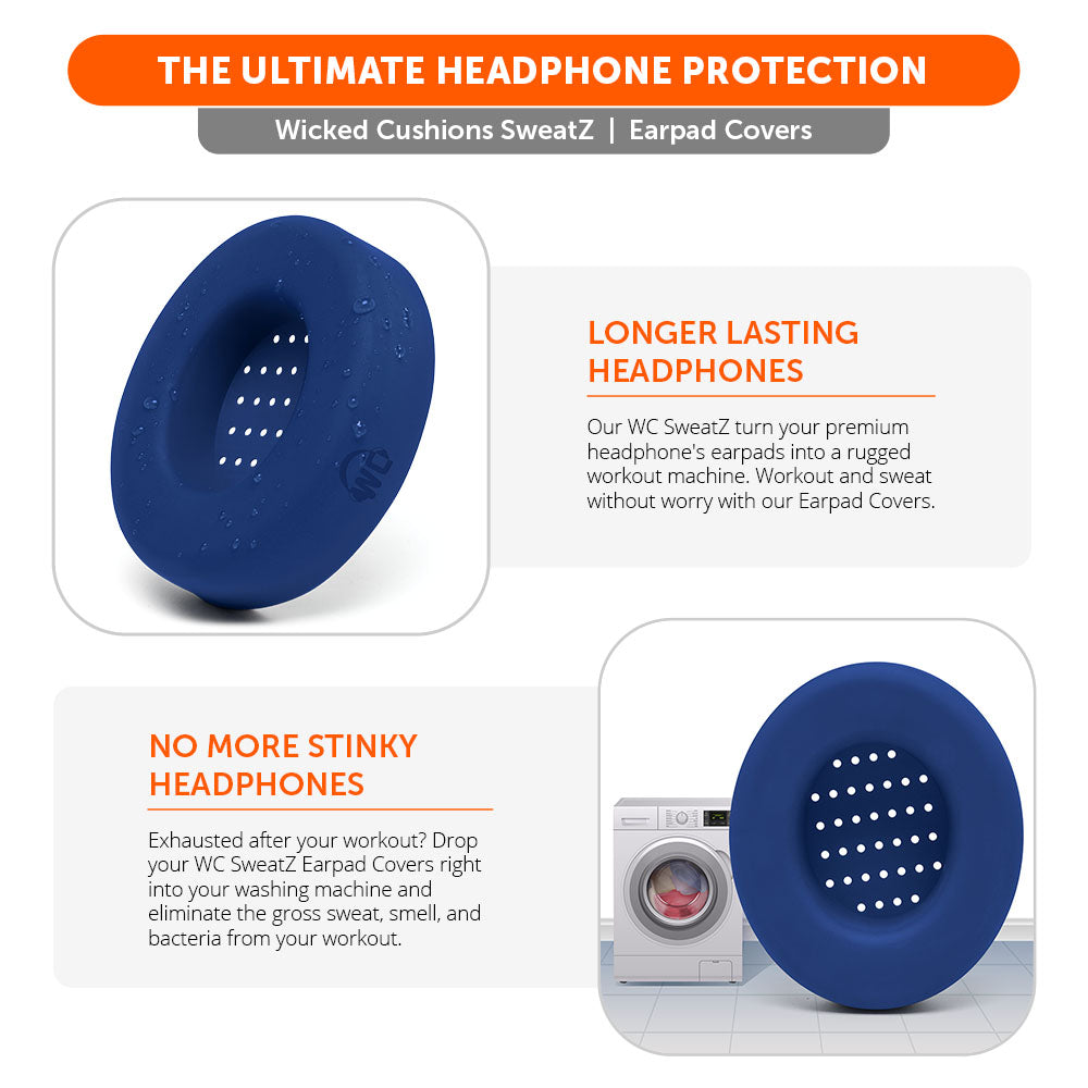 Beats Studio Sweat-Resistant Silicone Earpad Covers WC SweatZ Studio
