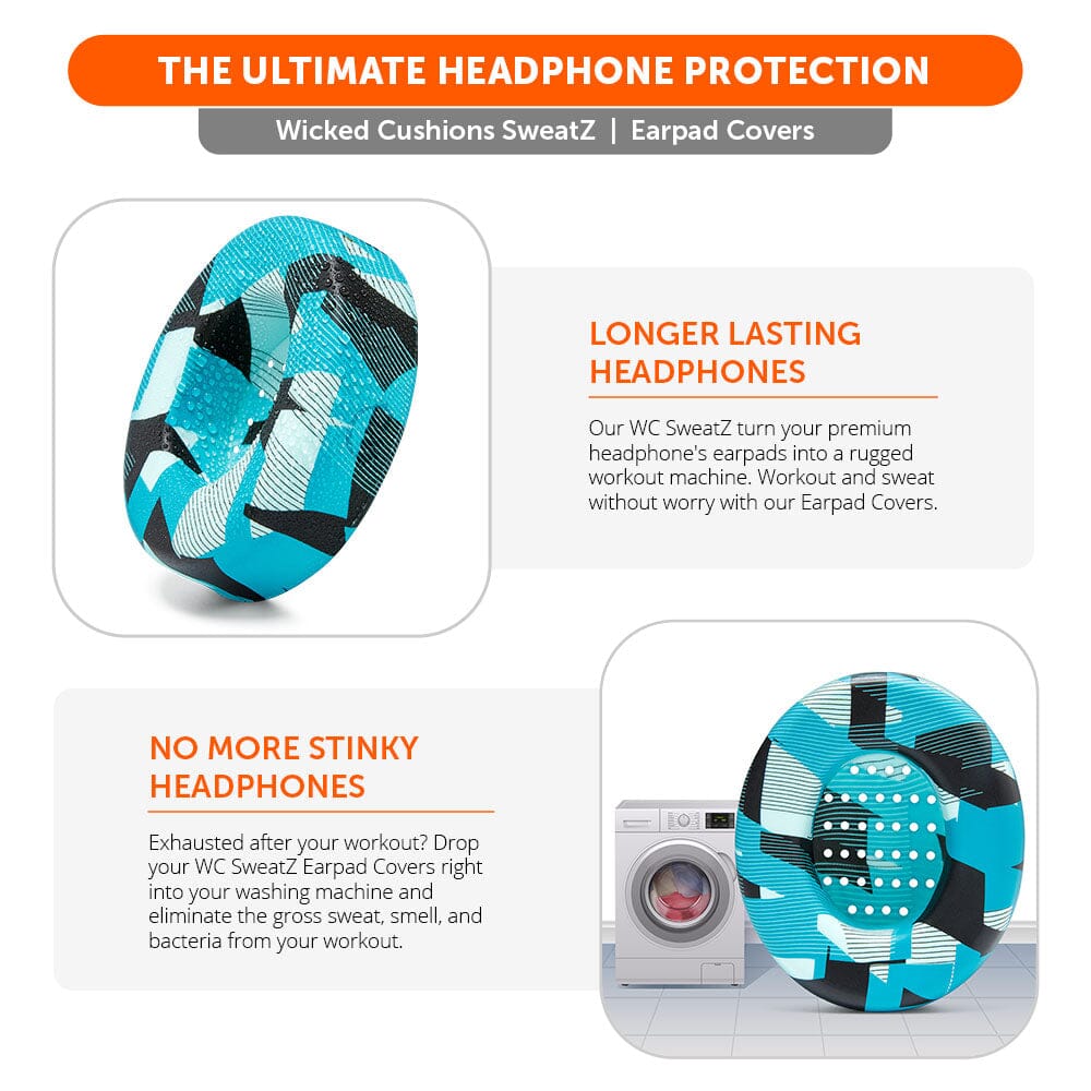 Beats Studio Sweat-Resistant Silicone Earpad Covers WC SweatZ Studio