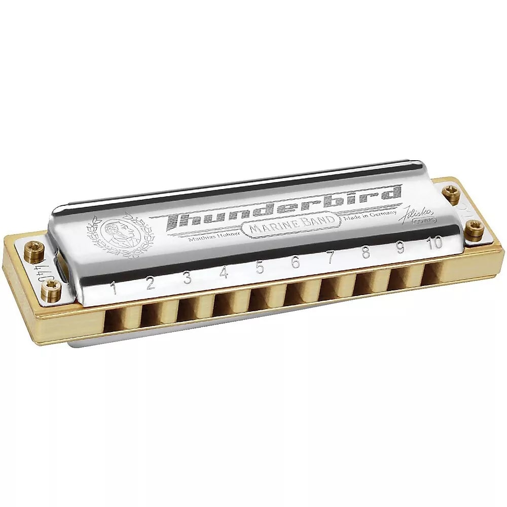 Hohner Marine Band Thunderbird Harmonica - Key of Low D - New