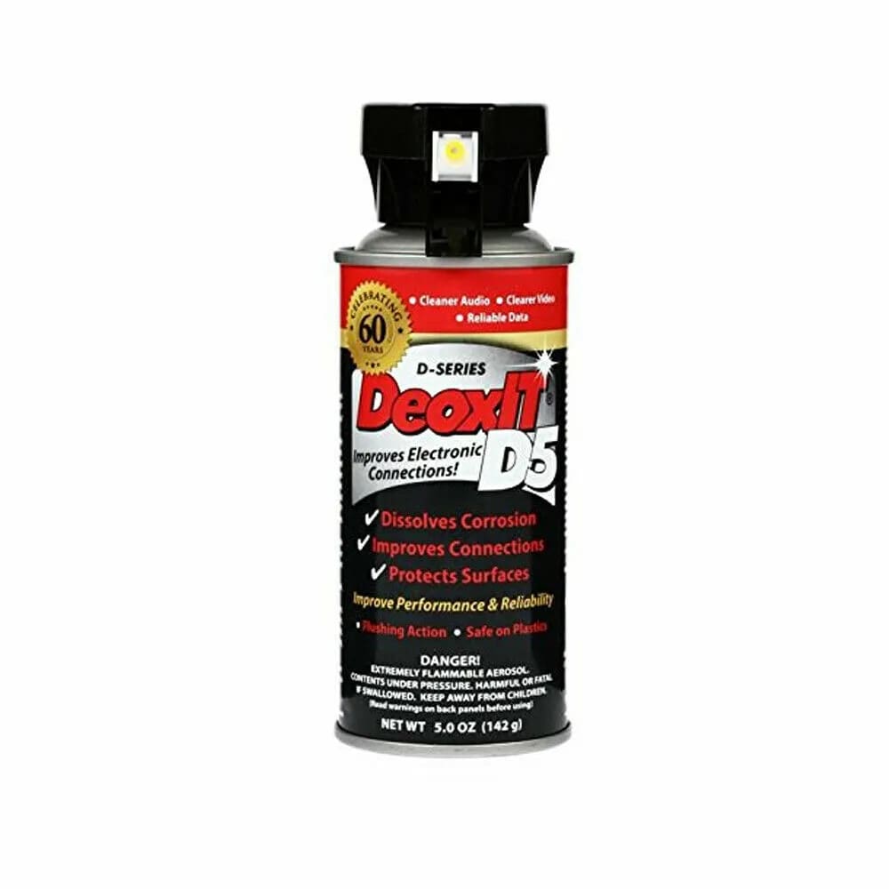 Hosa Technology D5S-6 CAIG DeoxIT D5 5% Spray 5oz Contact CLEANER - NEW