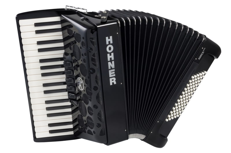 Hohner Amica Forte IV 72 Chromatic Piano Key Accordion-NEW