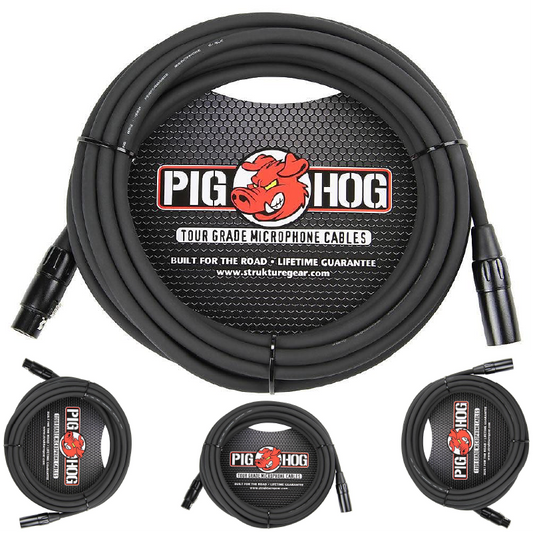 Pig Hog PHM20 High Performance 8mm XLR Microphone Cable, 20”FT -New