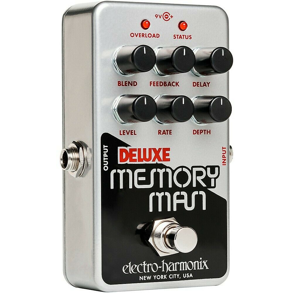 New - Electro-Harmonix Nano Deluxe Memory Man Analog Delay/Chorus/Vibrato Pedal