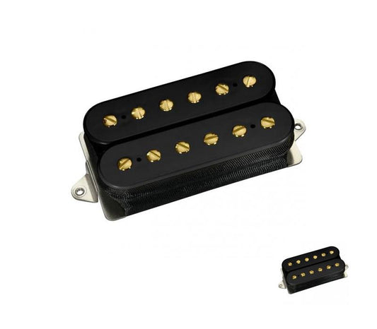 DiMarzio DP281 Rainmaker™ Neck Humbucker Guitar Pickup, black with gold pole-NEW