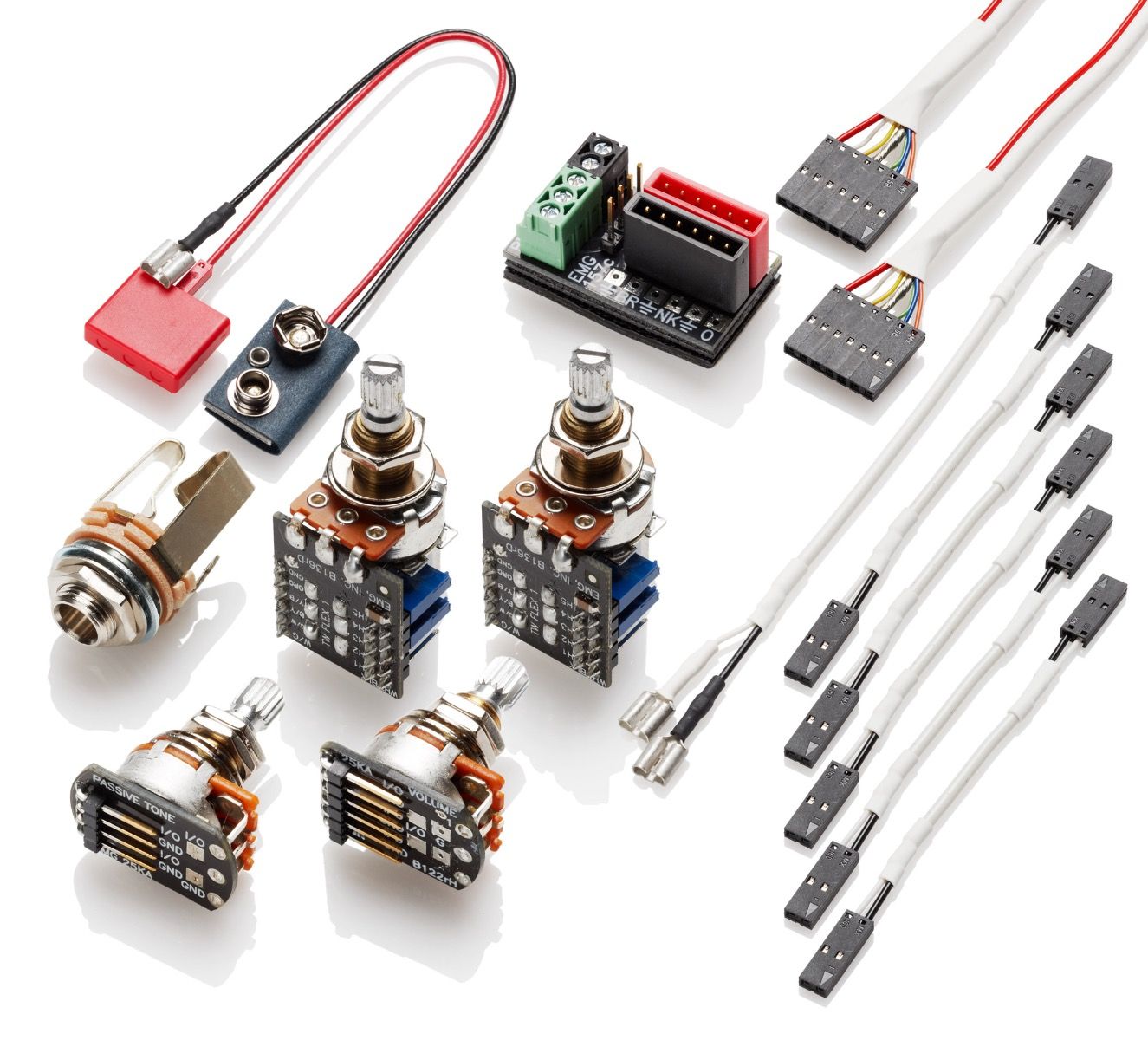 EMG 57/66 TW Dual Mode Active Humbucker Pickup Set Black