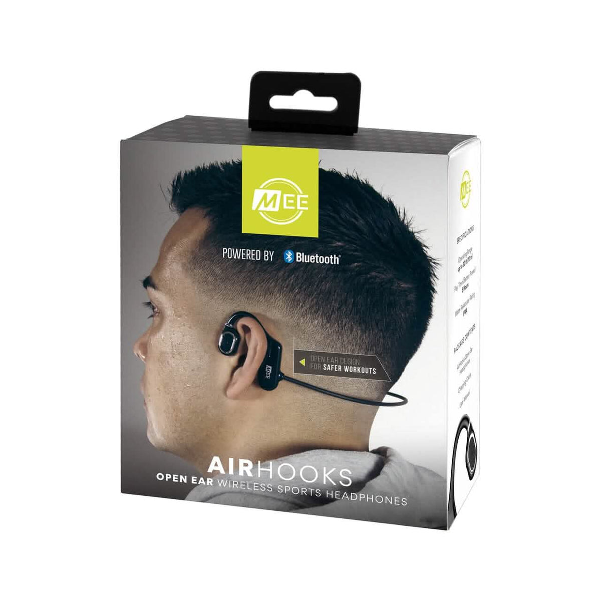 Open Ear Wireless Sports Headphones Lightweight Airhooks MEE audio