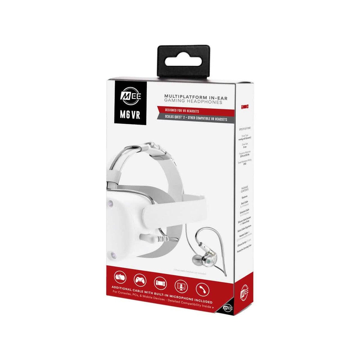 MEE audio Modular In-Ear Gaming Headphones for VR Headsets
