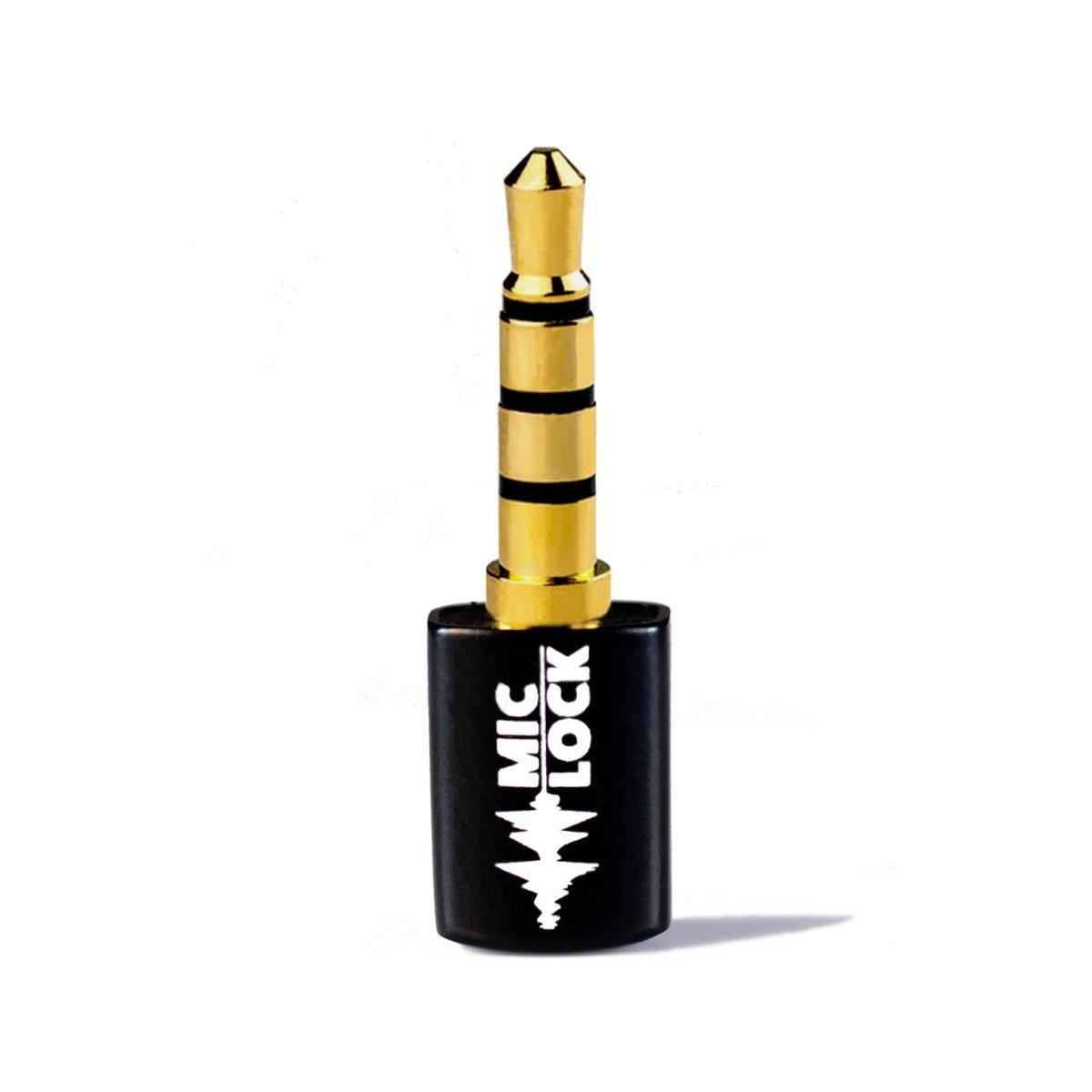 3.5mm Mini Single Ended Microphone Blocker Black Mic-Lock