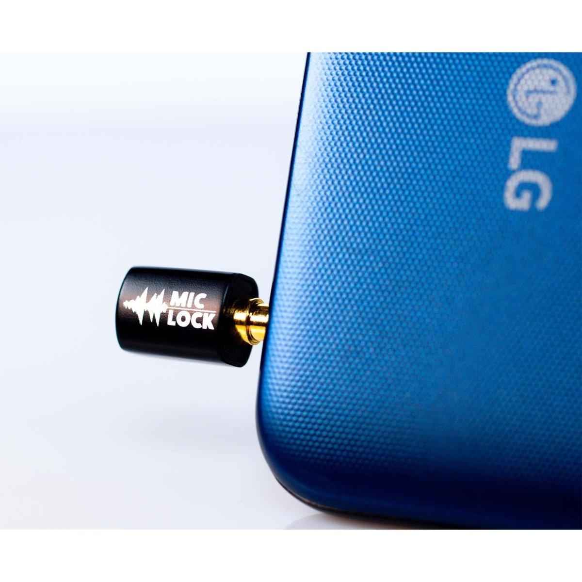 3.5mm Mini Single Ended Microphone Blocker Black Mic-Lock