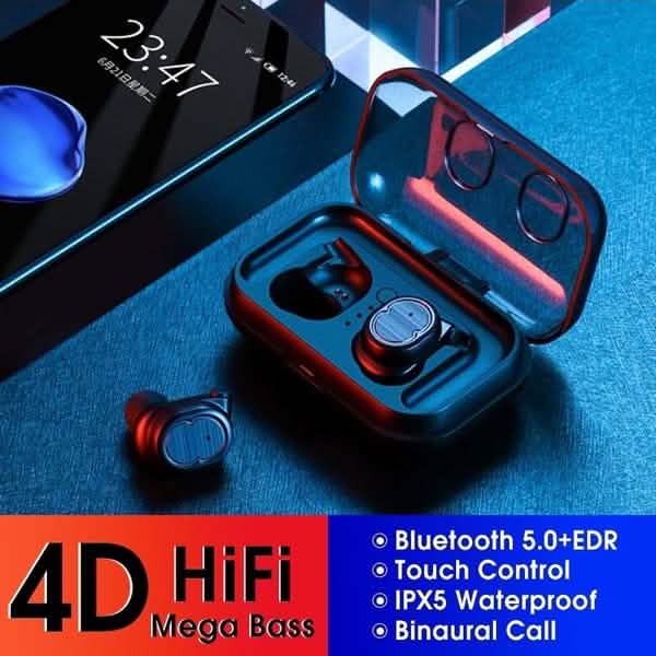 Mini True Wireless Bluetooth 5.0 Touch Control Earbuds TWS Headphone
