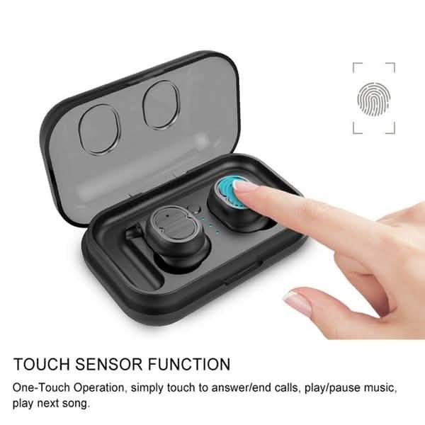 Mini True Wireless Bluetooth 5.0 Touch Control Earbuds TWS Headphone
