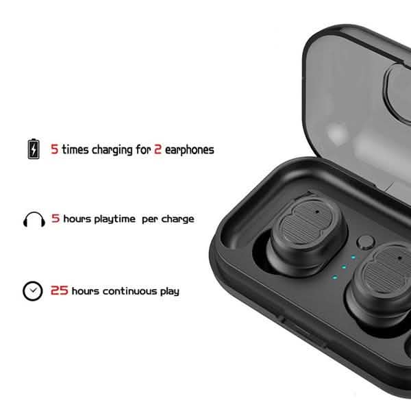 Mini True Wireless Bluetooth 5.0 Touch Control Earbuds TWS Headphone