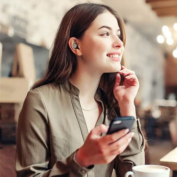 Mini True Wireless Bluetooth 5.0 Touch Control Earbuds TWS Headphone