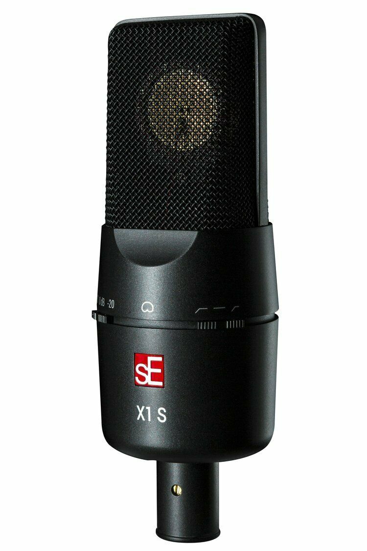 SE Electronics X1-S Series Large Condenser Microphone Vocal Recording Package