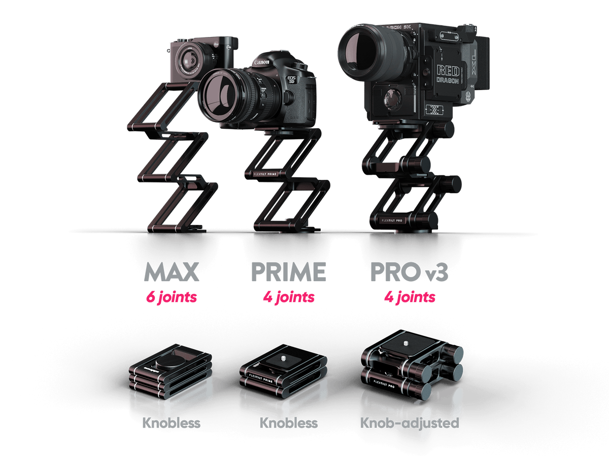 FlexTILT Flexible Tripod Head and Camera Stand edelkrone