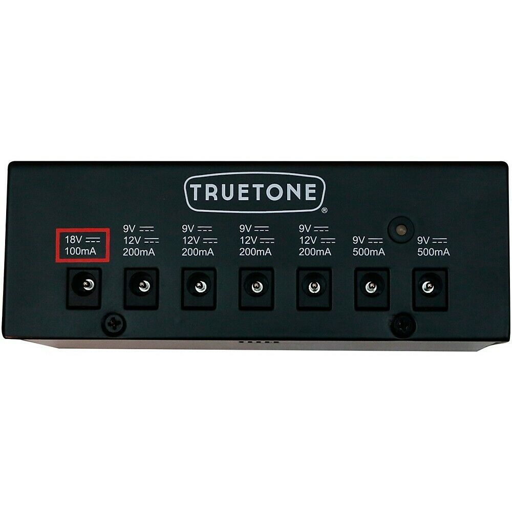 New - Truetone 1 Spot Pro CS7 7-output Isolated Guitar Pedal Power Supply