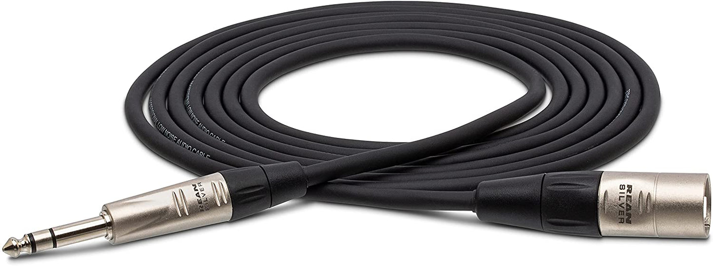 New - Hosa Pro Balanced Interconnect  1/4-inch TRS Male to XLR3 Male - 100 foot