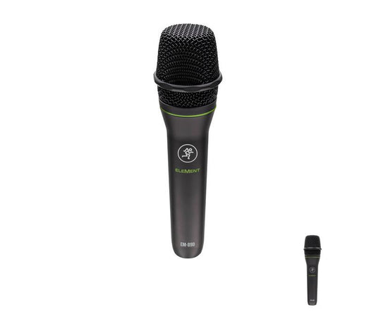 Mackie EM-89D Cardioid Dynamic Vocal Microphone-NEW