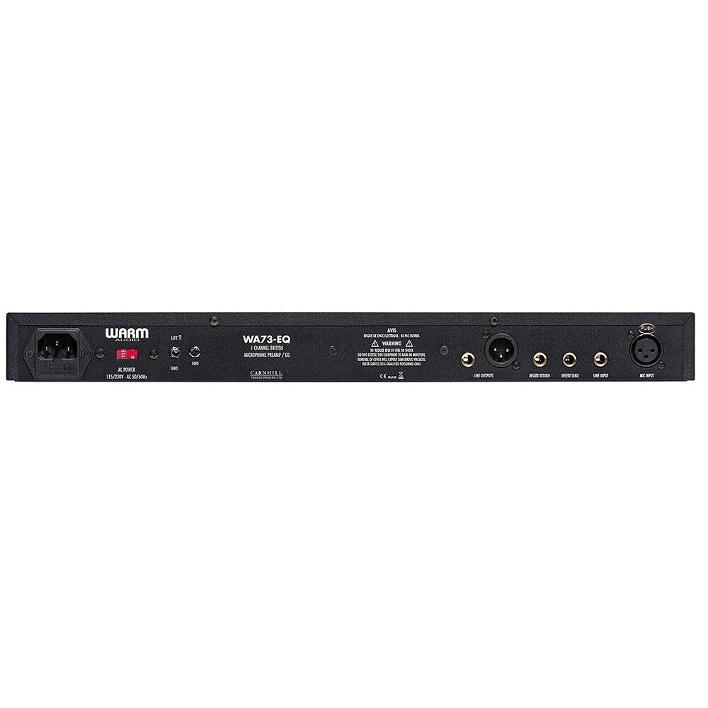 New - Warm Audio WA73-EQ 1-Ch Solid State British Microphone Line Instrument Preamp EQ