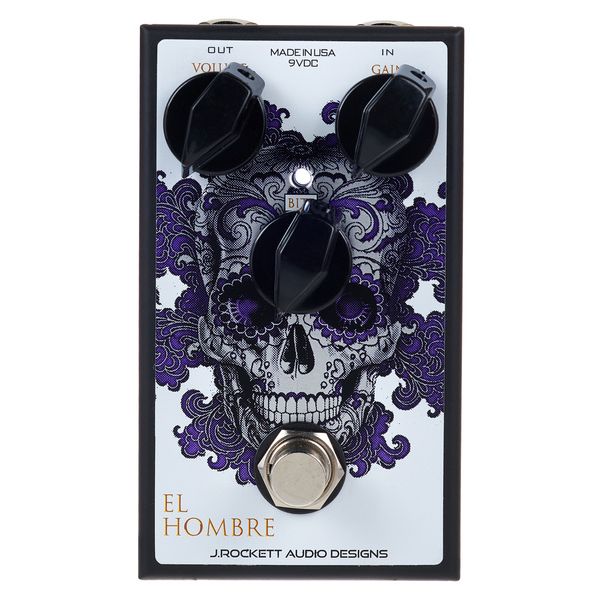 J. Rockett Audio Designs El Hombre Overdrive Pedal EL HOMBRE OVERDRIVE - NEW