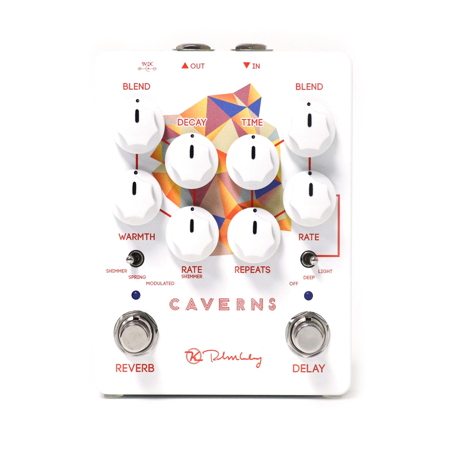 New - Keeley Caverns V2 Delay and Reverb Pedal