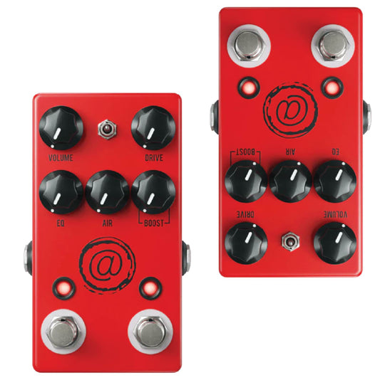 JHS @ The AT+ Plus (Andy Timmons) Drive V2 overdrive effects Pedal - Red