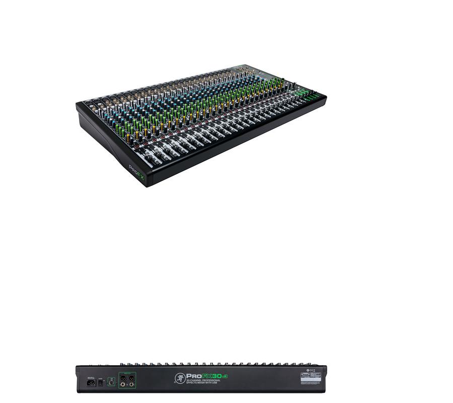 Mackie ProFX30v3 30-channel Mixer with USB and Effects-NEW