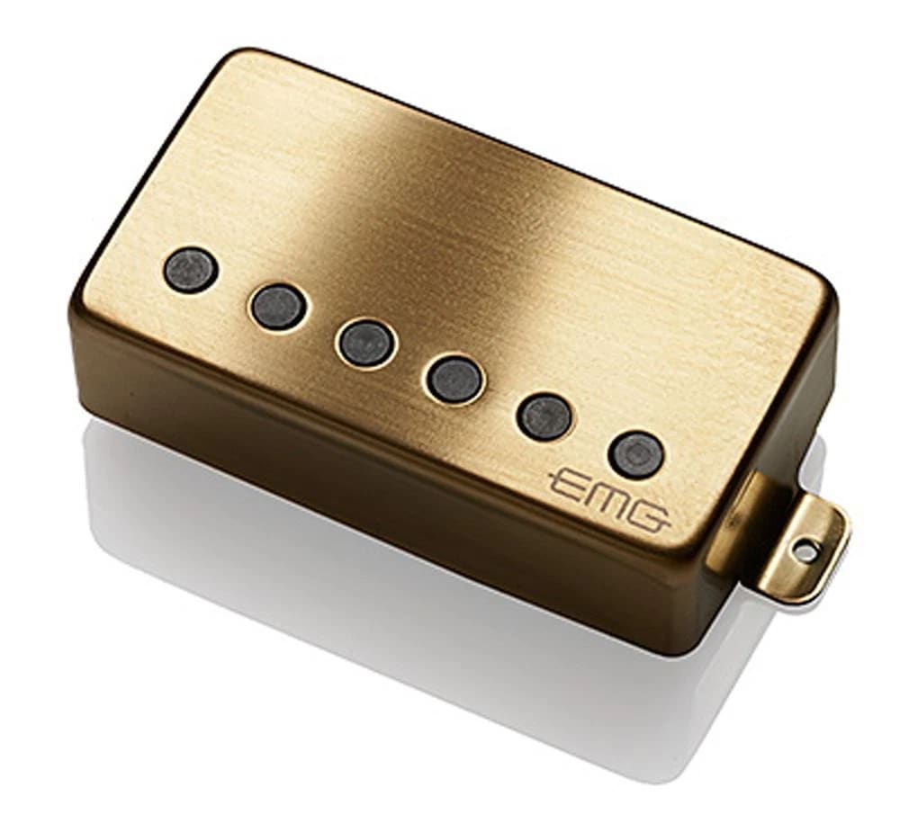 EMG 57 Alnico V Active Bridge Humbucker - brushed gold - New