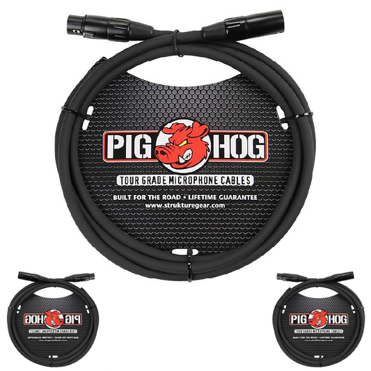 Pig Hog PHM6 High Performance 8MM XLR Microphone Cable, 6FT - New