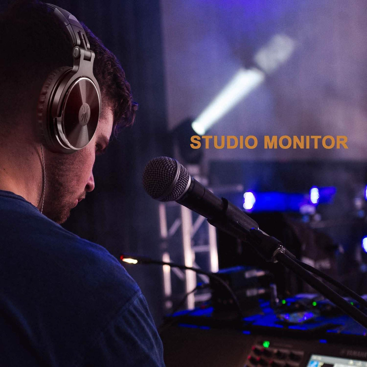 Wired Over Ear Headphones Studio Monitor & Mixing DJ Stereo Headsets OneOdio