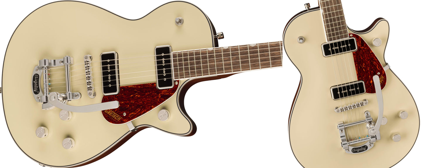 New - Gretsch G5210T-P90 Electromatic Jet Two 90 - Vintage White