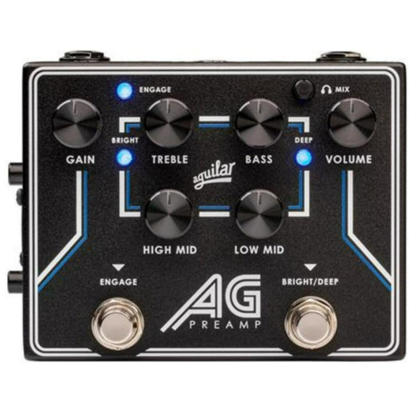 Aguilar AGPREPEDAL Effect Pedal, Black - New