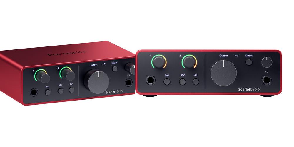 Focusrite Scarlett Solo 4th Gen USB Audio Interface -NEW