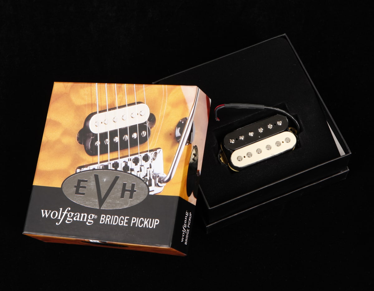 EVH Wolfgang Bridge Humbucker Pickup - Black and White