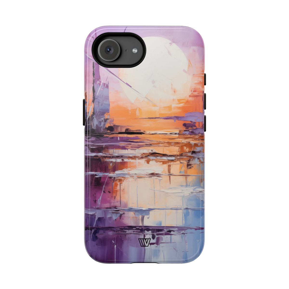 Acrylic Sunset Tough Phone Case Dual-Layer Protection