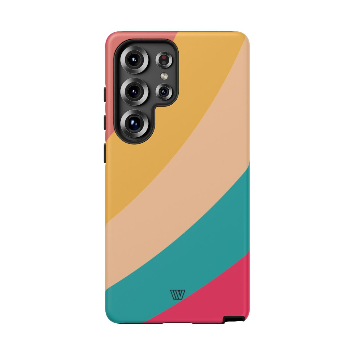 Rainbow Tough Phone Case Durable Impact-Resistant Shell SUMMER BY THE SEA