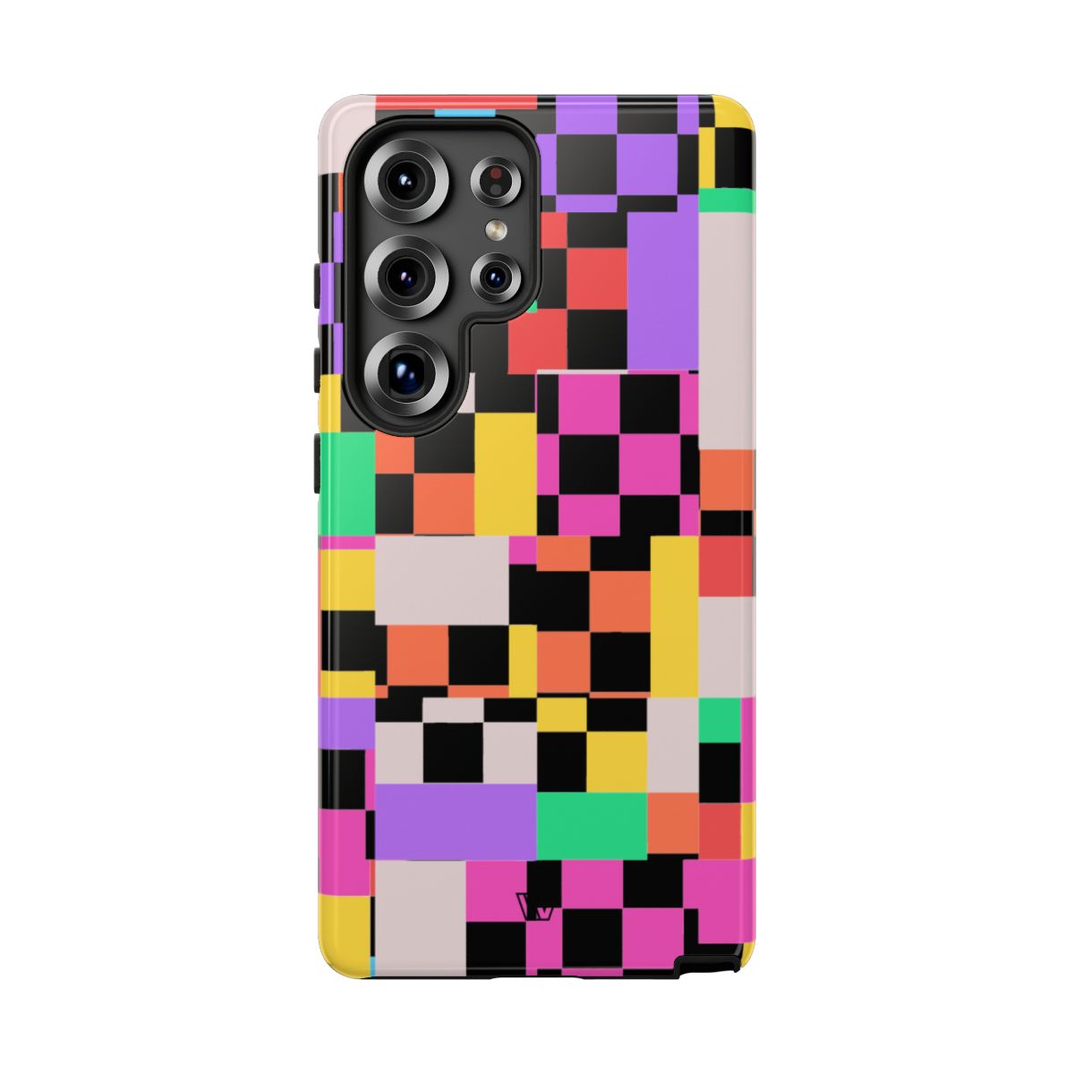 Mashed Up Checkerboard Tough Phone Case