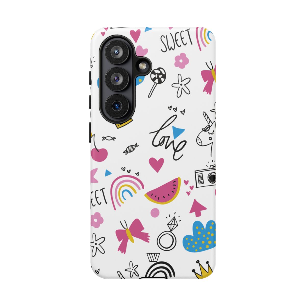 Tough Impact Resistant Phone Case SWEET LOVE