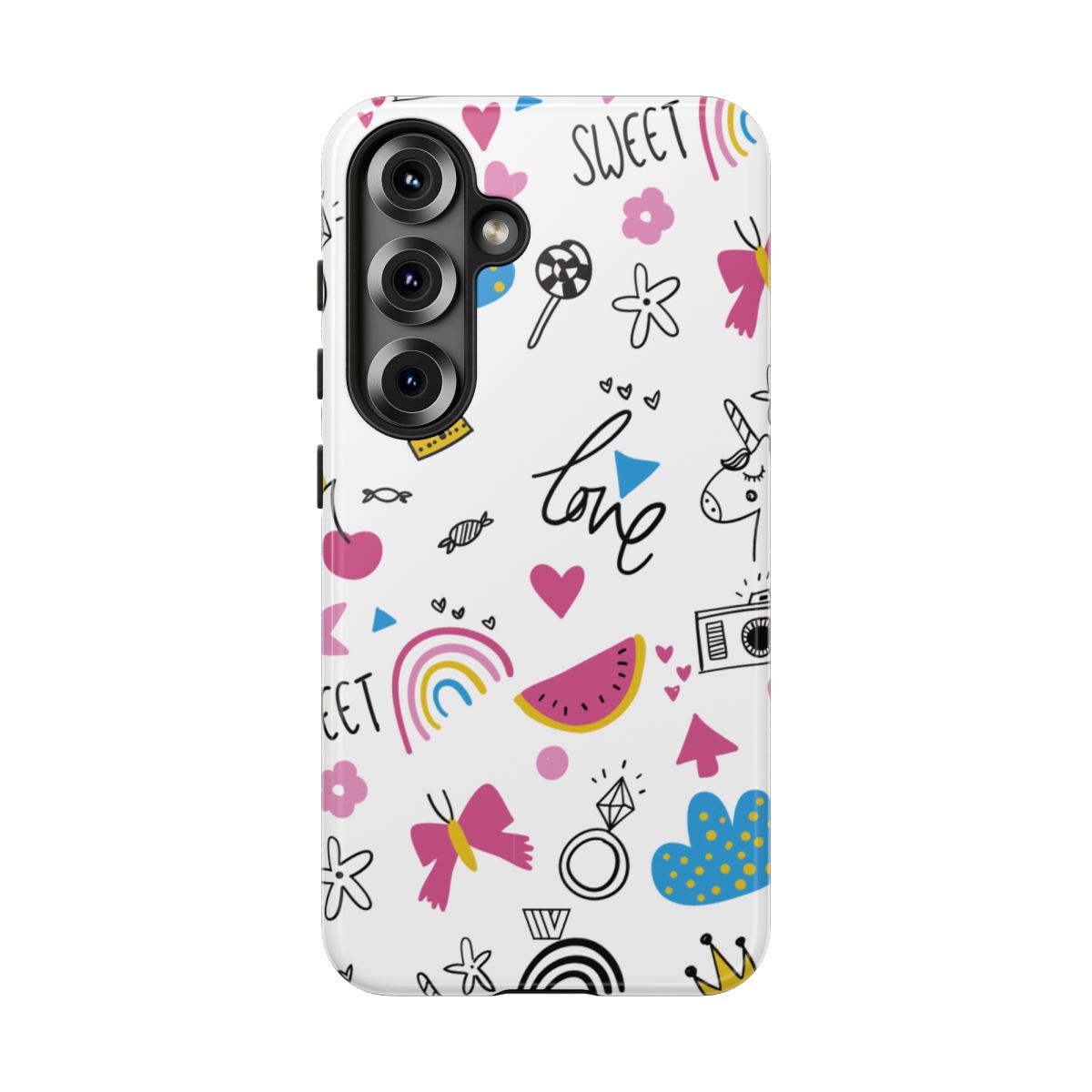 Tough Impact Resistant Phone Case SWEET LOVE