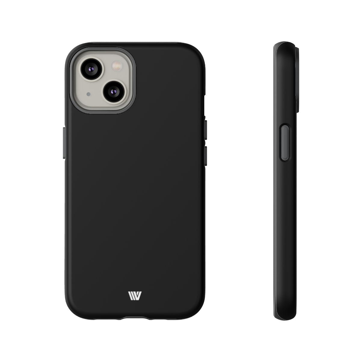 Tough Phone Case Impact Resistant Dual-Layer JET BLACK