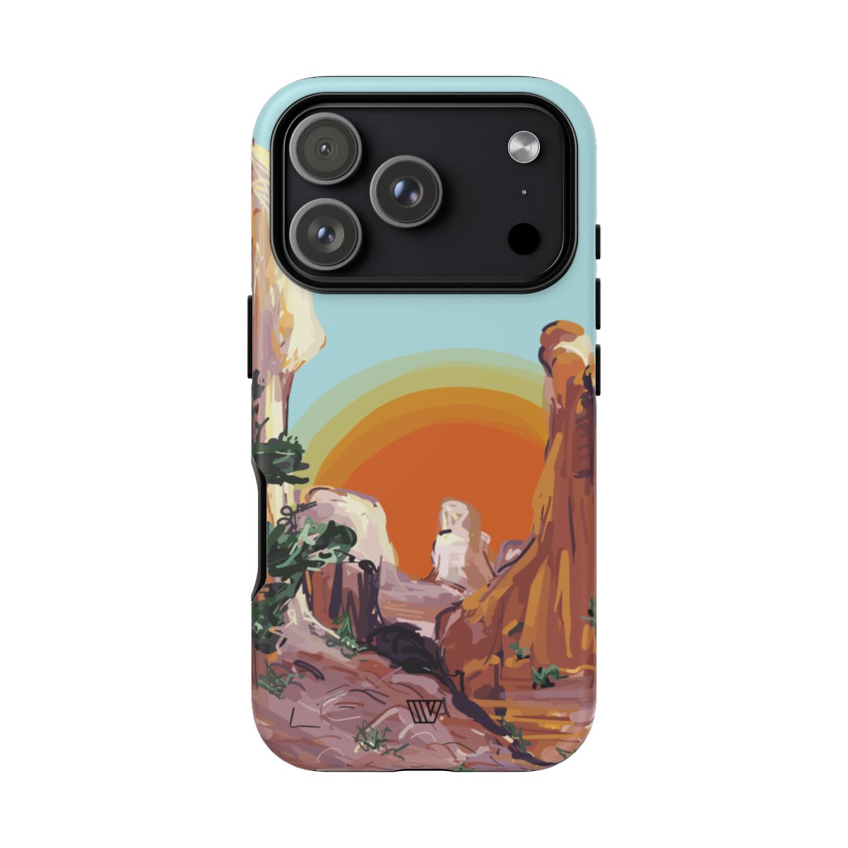 Tough Phone Case 8ft Drop Tested DESERT SUNRISE TROVVVE X EARTH FORMATIONS