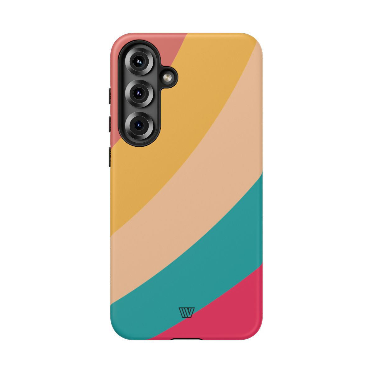 Rainbow Tough Phone Case Durable Impact-Resistant Shell SUMMER BY THE SEA