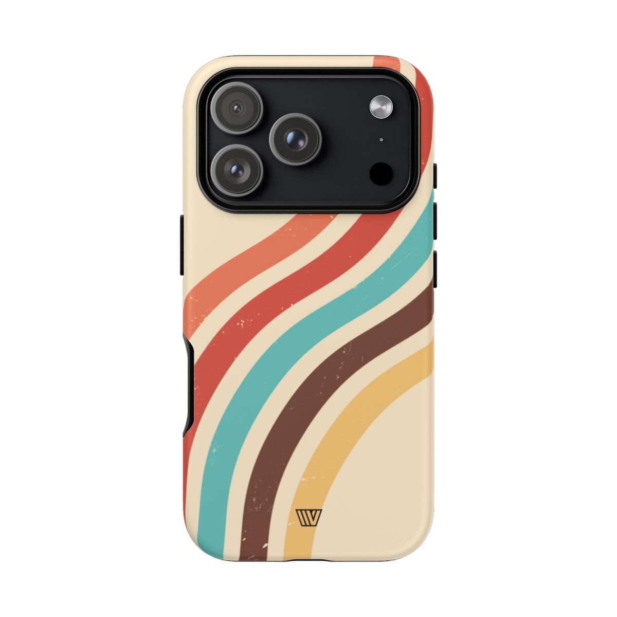 Vintage Stripe Tough Durable Phone Case