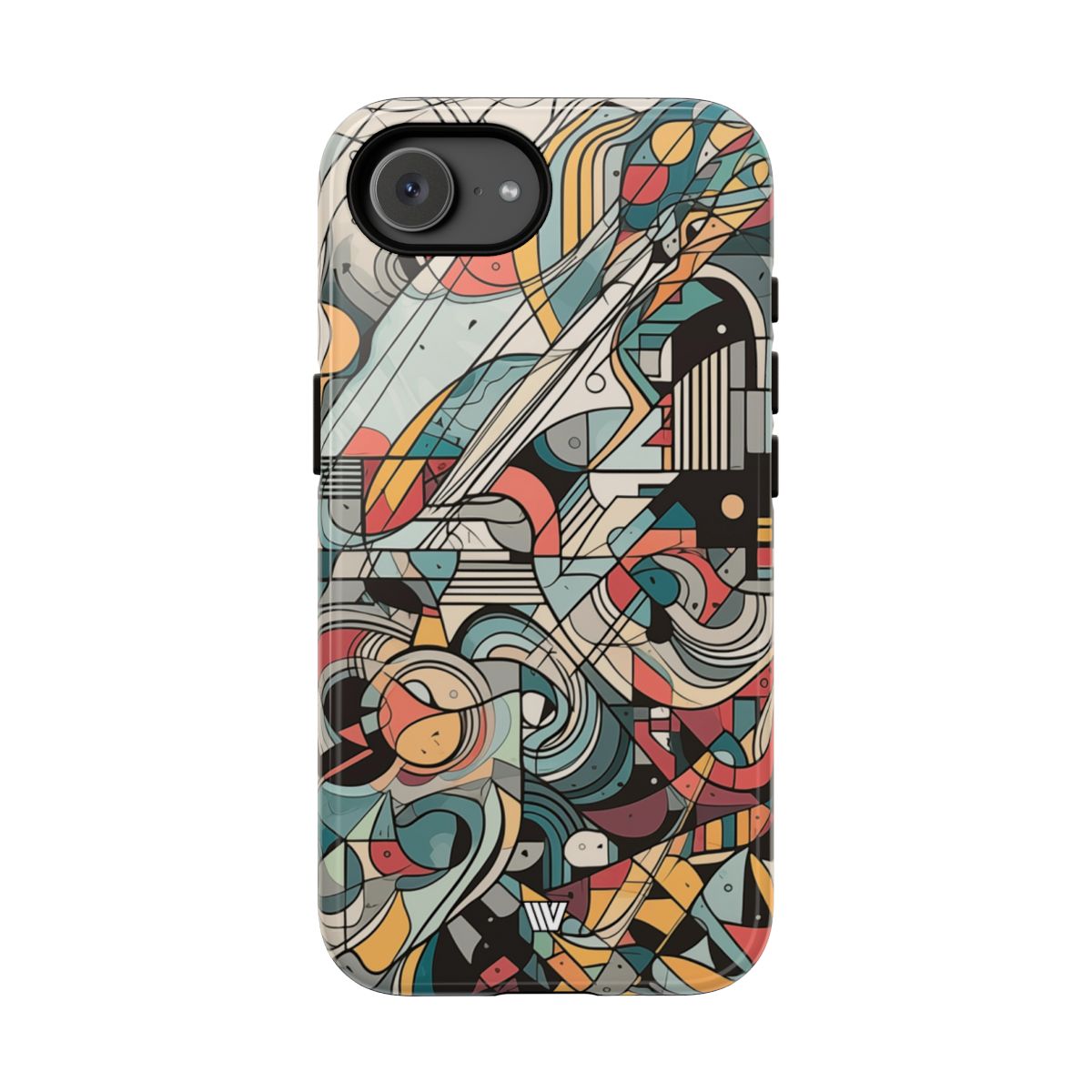 Abstract Doodle #2 Impact-Resistant Tough Phone Case