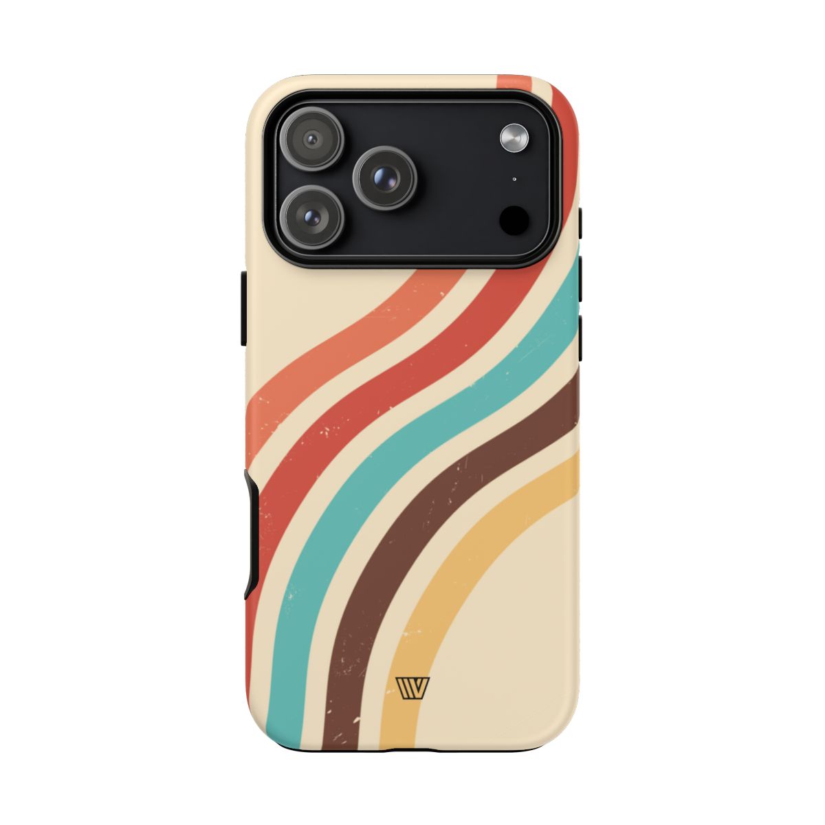 Vintage Stripe Tough Durable Phone Case